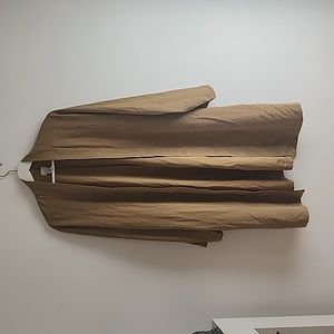 Open front camel duster, one size fits most